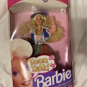1991 Unopened Barbie Teen Talk Doll